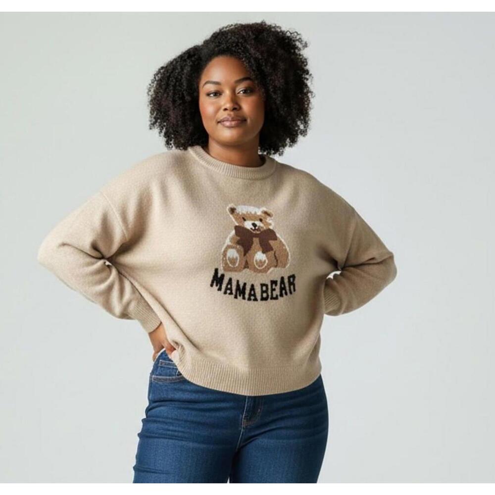 J for Justify "Mama Bear" Sweater - XL